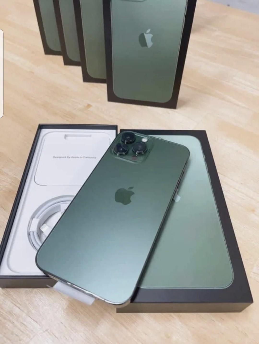 New apple iPhone 13 pro max 256GB Green Colors