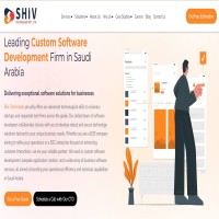 Top Custom Software Development Company Saudi Arabia  Shiv Technolabs